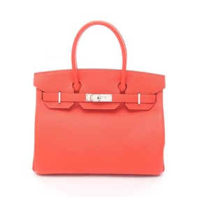 Hermes Hermès Birkin 30 handbag, leather, Epsom women's, red