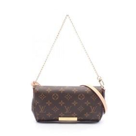 Louis Vuitton Favorite PM Handbag, Coated Canvas and Leather, Monogram, Women's, Brown, M40717