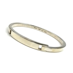 GUCCI Gucci Silver 925 Bangle 31.5g Unisex