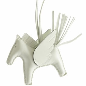 Hermes Hermès Pegasus Rodeo PM Bag Charm Keychain Veil Fizz