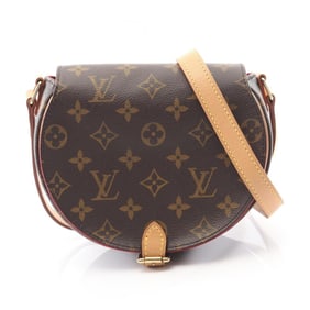 Louis Vuitton Tan Blanc Shoulder Bag, Coated Canvas and Leather, Monogram, Women's, Brown, M51179