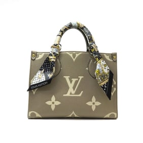 LOUIS VUITTON Two-tone Monogram Empreinte On-the-Go PM M45779 Handbag/Tote Bag