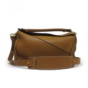 LOEWE Puzzle Bag Large Handbag/Shoulder Tan B510S19X13