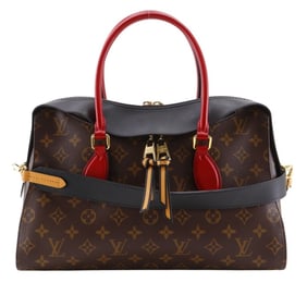 Louis Vuitton Tuileries Tote Handbag/Shoulder Bag M41454 Monogram Canvas Noir 2017 FL4167 2-Way A5