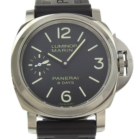 Panerai Luminor Marina 8 Days Watch OP6937 Caliber P5000 PAM00510/OP6937 Stainless Steel and Rubber