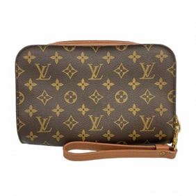 Louis Vuitton Monogram Orsay Clutch Bag M51790 Brown Men's