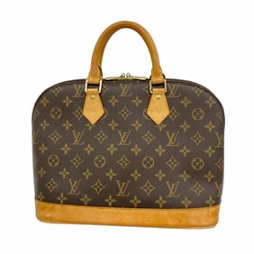 Louis Vuitton Monogram Alma Handbag M51130 Brown Women's