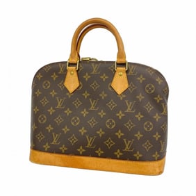 Louis Vuitton Monogram Alma Handbag M51130 Brown Women's