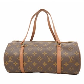 Louis Vuitton Monogram Papillon 30 Handbag M51385 Brown Women's