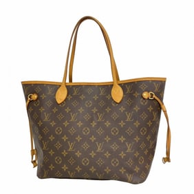Louis Vuitton Monogram Neverfull MM Tote Bag M40156 Brown Women's P1589690