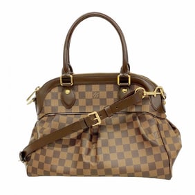 Louis Vuitton Damier Trevi PM Handbag N51997 Ebene 2-Way Bag for Women P1587668
