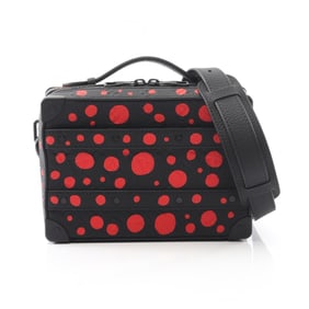 Louis Vuitton LV x YK Handle Soft Trunk Handbag in Monogram Taurillon Leather, Women's, Black and