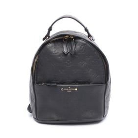 Louis Vuitton Sorbonne Backpack, Monogram Empreinte Leather, Women's, Black, M44016