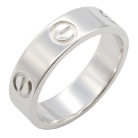 Cartier Love Ring, 18K White Gold, Silver, for Men and Women, B4084700