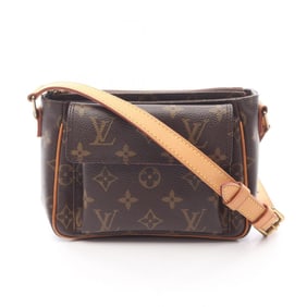 Louis Vuitton Viva Cite PM Shoulder Bag, Coated Canvas and Leather, Monogram, Women's, Brown, M51165