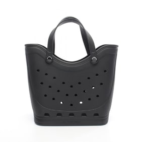 Balenciaga x Crocs Large Tote Bag in Rubber, Black, Women's, 702266