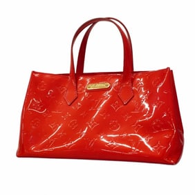 Louis Vuitton Vernis Wilshire Boulevard Handbag M93643 Rose Pop Women's