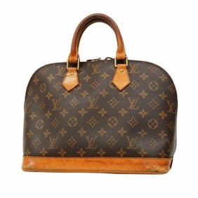 Louis Vuitton Monogram Alma Handbag M51130 Brown Women's