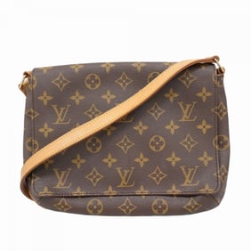 Louis Vuitton Monogram Musette Tango Short Strap Shoulder Bag M51257 Brown Women's