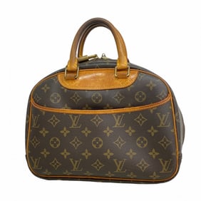 Louis Vuitton Monogram Trouville Handbag M42228 Brown Women's P1581553