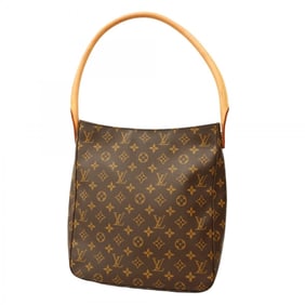Louis Vuitton Monogram Looping GM Shoulder Bag M51145 Brown Women's