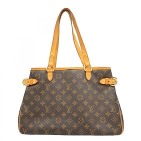 Louis Vuitton Monogram Batignolles Horizontal Tote Bag M51154 Brown Women's