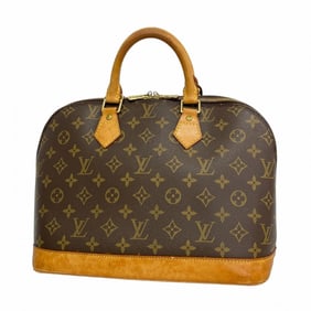 Louis Vuitton Monogram Alma Handbag M51130 Brown Women's P1602062