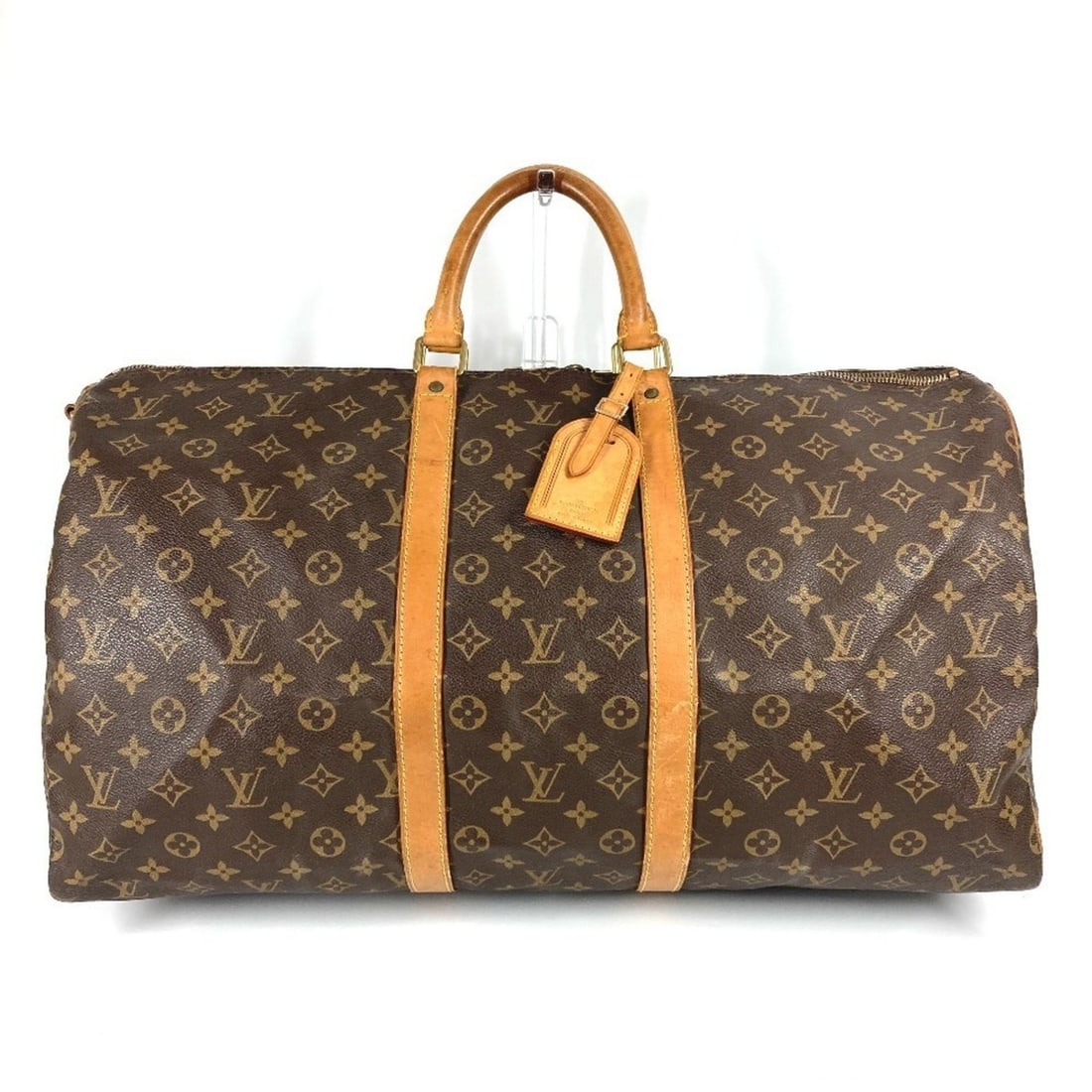 LOUIS VUITTON M41414 Monogram Keepall Bandouliere 55 Travel Bag, Handbag, Boston Canvas, Men's/Women (1 of 18)