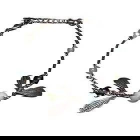 Christian Dior Bracelet in Bronze and Green Metal with Mistletoe Motif for Women: --- Catalog ---Category: SizeLength: 21.2cm / 8.34''Category: DesignType: Charm braceletColor: Bronze, GreenGender: WomenMaterial: MetalCategory: GeneralBrand: Christian Dior--- Item List ---Section: