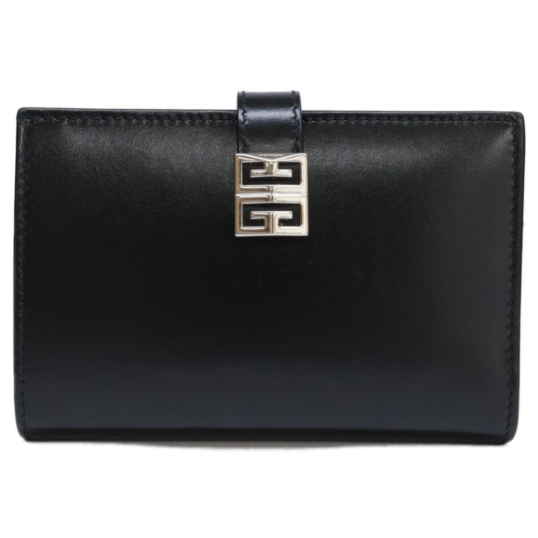 GIVENCHY BB60GZB15S 001 MEDIUM BIFOLD WALLET 4G Medium Bifold Wallet (with coin purse) BLACK Women's: --- Catalog ---Category: SizeSize (HxWxD): 9cm x 13.5cm x 2.5cm / 3.54'' x 5.31'' x 0.98''Category: DesignType: Middle wallet (bi-fold)Color: BlackGender: WomenMaterial: Leather Leather/Fur Type: Calf