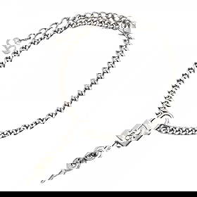 Christian Dior Bracelet Cadena Key Metal Silver Ladies: --- Catalog ---Category: SizeLength: 17cm - 22cm / 6.69'' - 8.66''Category: DesignType: Charm braceletColor: SilverGender: WomenMaterial: MetalCategory: GeneralBrand: Christian Dior--- Item List ---Se