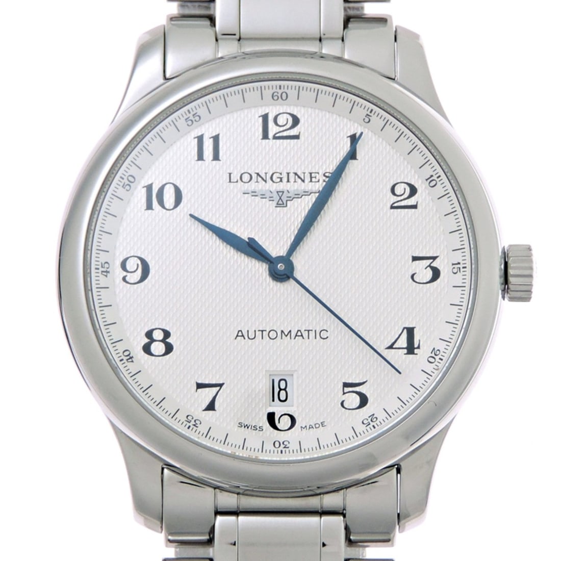 Longines Master Collection Men's Watch L2.628.4.78.6: --- Catalog ---Category: SizeWrist Size: 22cm / 8.66''Case Diameter: 38.5mm / 1.52''Category: DesignType: WristwatchGender: MenColor (Dial): SilverMaterial (Band): Stainless steelMaterial (Case): Stai