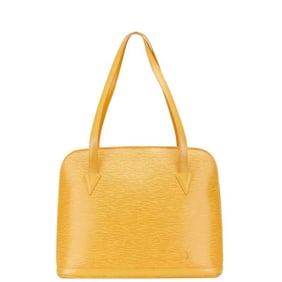 Louis Vuitton Epi Lussac Shoulder Bag/Tote Bag M52289 Tassili Yellow Leather Women's LOUIS VUITTON