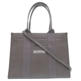 Like new Balenciaga 2-way Small Tote Bag 671402, gray leather, 0535 BALENCIAGA