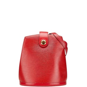 Louis Vuitton Epi Cluny Shoulder Bag M52257 Castilian Red Leather Women's LOUIS VUITTON
