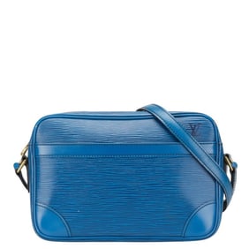Louis Vuitton Epi Trocadero 24 Crossbody Shoulder Bag M52315 Toledo Blue Leather Women's LOUIS