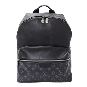 Louis Vuitton Taigarama Discovery Backpack PM in Noir and Black (M31033), a large, spacious men's