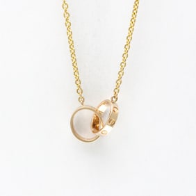 Cartier Baby Love Necklace Pink Gold (18K) No Stone Men,Women Fashion Pendant Necklace (Pink Gold)