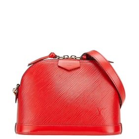 Louis Vuitton Epi Alma Mini Shoulder Bag M51404 Cocorico Red Leather Women's LOUIS VUITTON