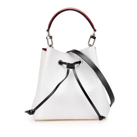 Louis Vuitton Epi NeoNoe BB Handbag/Shoulder Bag, 2-Way, M55556, Bronn Optique Noir Leather,