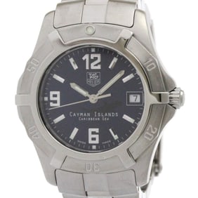 TAG HEUER 2000 Cayman Islands Steel Quartz Mens Watch WN111M Polished
