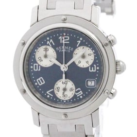 HERMES Clipper Chronograph Steel Quartz Ladies Watch CL1.310 (?????????)
