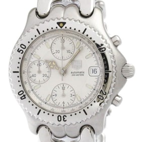 TAG HEUER Sel Chronograph Steel Automatic Mens Watch CG2112