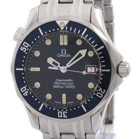 OMEGA Seamaster Professional 300M Steel Mid Size Watch 2561.80 Polished