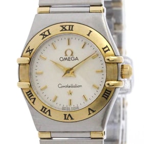Omega Constellation Quartz Stainless Steel,Yellow Gold (18K) Women's Dress/Formal 1362.30
