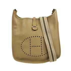 Hermès Evelyn II PM Taurillon Shoulder Bag, Beige, Women's, HERMES