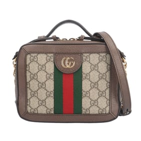Gucci Ophidia Shoulder Bag in GG Supreme Canvas (602576) Beige, Women's