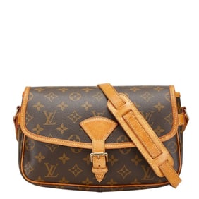 Louis Vuitton Monogram Sologne Crossbody Shoulder Bag M42250 Brown Leather Women's LOUIS VUITTON