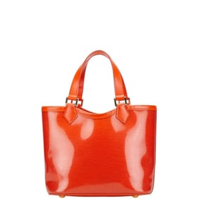 Louis Vuitton Epi Plage Mini Lagoon Bay Handbag M92262 Orange Vinyl Leather Women's LOUIS VUITTON