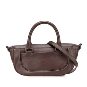 Louis Vuitton Epi Danura PM Handbag/Shoulder Bag, 2-Way, M5891D, Mocha Brown Leather, Women's, LOUIS